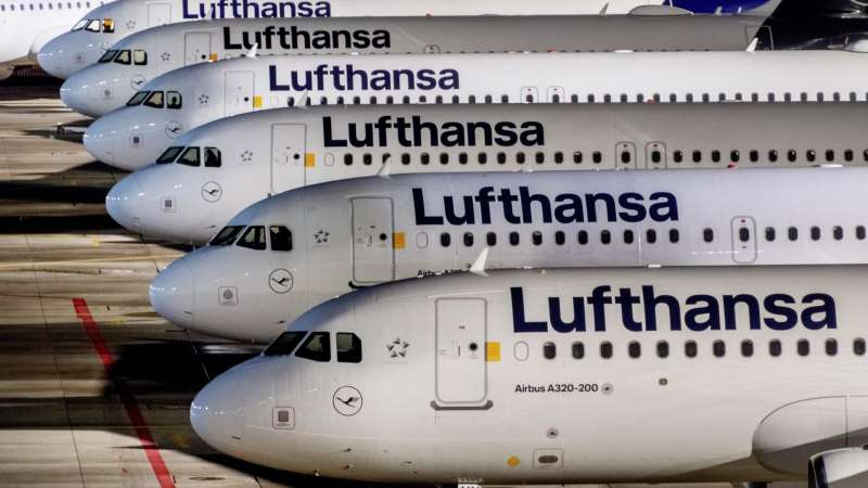 Lufthansa снова отменила полеты в Казахстан