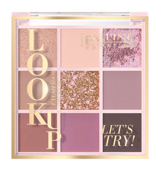 Eveline Look Up Let's Try! Eyeshadow Palette Тени для век