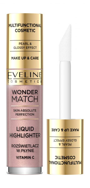 Eveline Wonder Match Liquid Highlighter Жидкий хайлайтер для лица с витамином С